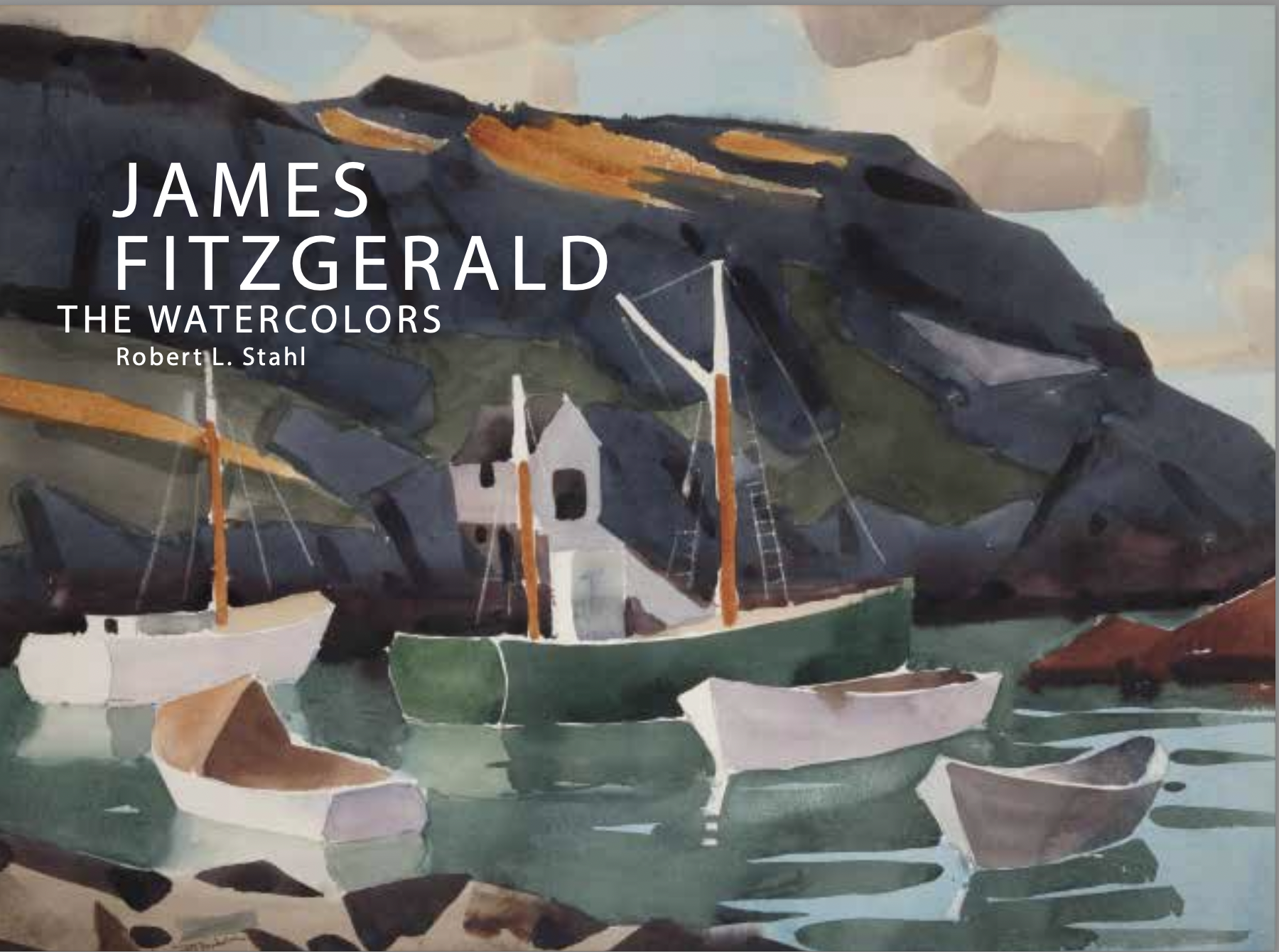 Cover of ‘James Fitzgerald: The Watercolors, Volume II Catalogue Raisonne,’ which was released July 5.
