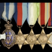 Group of eight medals awarded to Royal Navy Commander W.R. Marshall-A’Deane during World War II, est. £20,000-£30,000. Image courtesy of Noonans