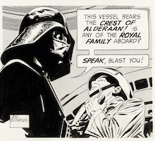 Star Wars comic strip art leads galaxy of greats at Hake&#8217;s, July 26-27