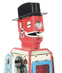 Morphy’s Aug. 9-10 toy auction a bonanza of rare robots, space toys, banks, high-grade comics