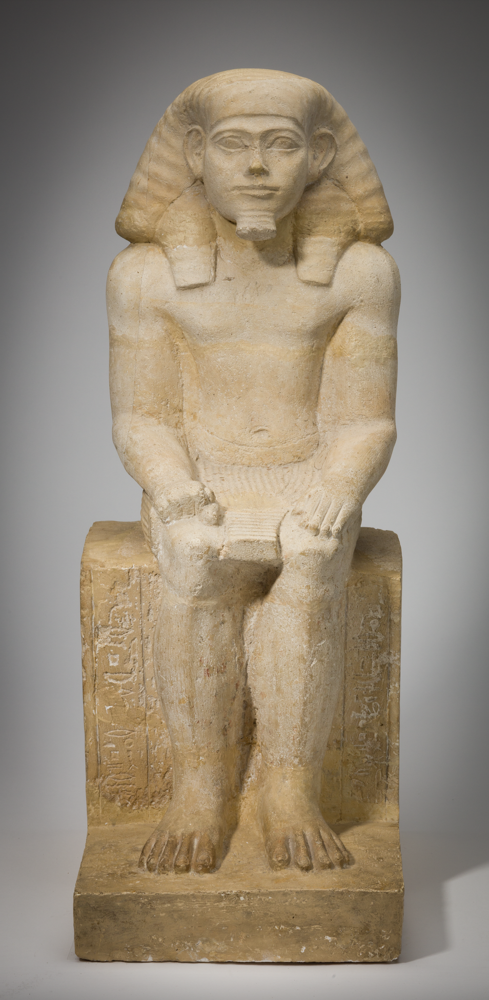 Djefhapy, ancient Egyptian, Middle Kingdom, about 1980–1760 B.C., limestone. Museum purchase, Worcester Art Museum, 1938.9 