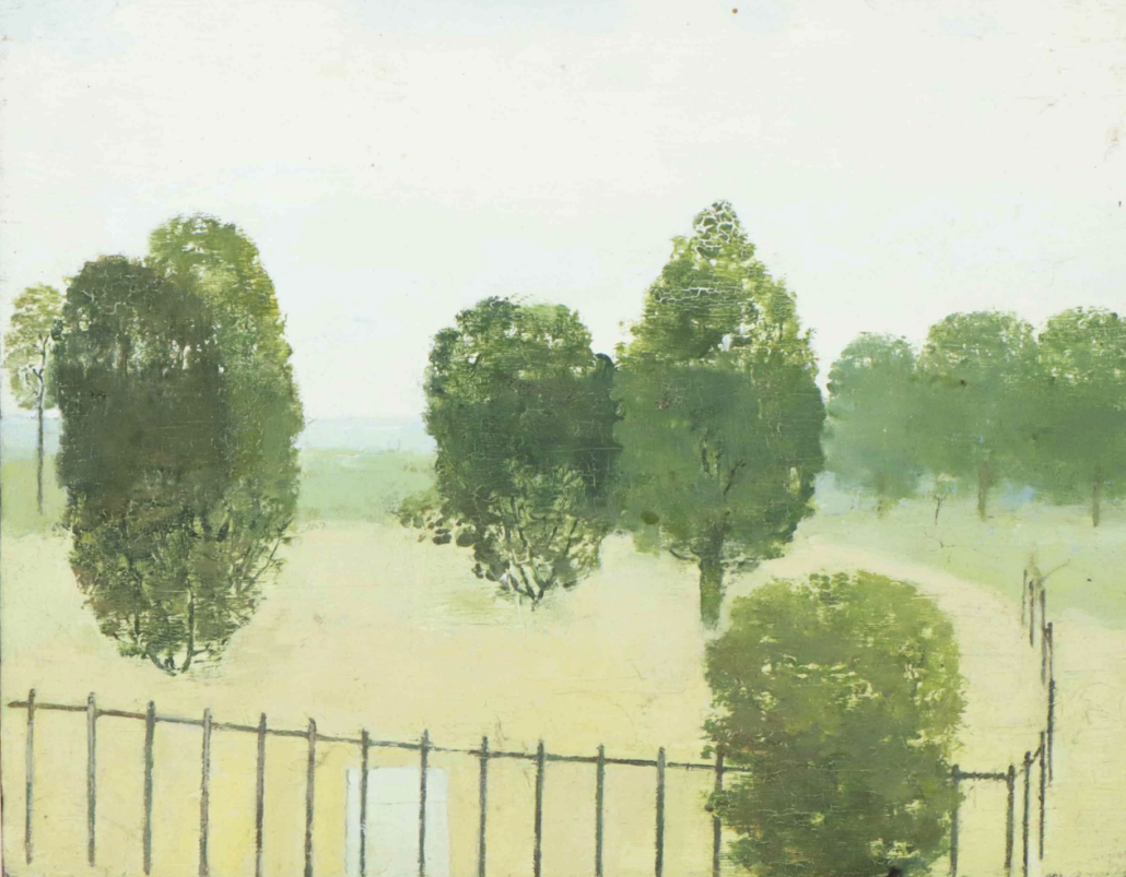 Albert York, ‘Imaginary Playground (Trees and Fence),’ $110,250