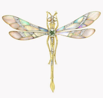Dazzling dragonfly brooch could land among top lots in Aug. 3 sale