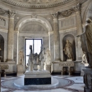 Some of the world's greatest art and historical treasures are held in the Vatican museums; shown here is a display at the Musei Vaticani, taken in May 2015. Canadian Indigenous groups are requesting the return of objects held in a lesser-known Vatican museum, the Anima Mundi Ethnological Museum. Image courtesy of Wikimedia Commons, photo credit Ank Kumar. Shared under the Creative Commons Attribution-Share Alike 4.0 International license.
