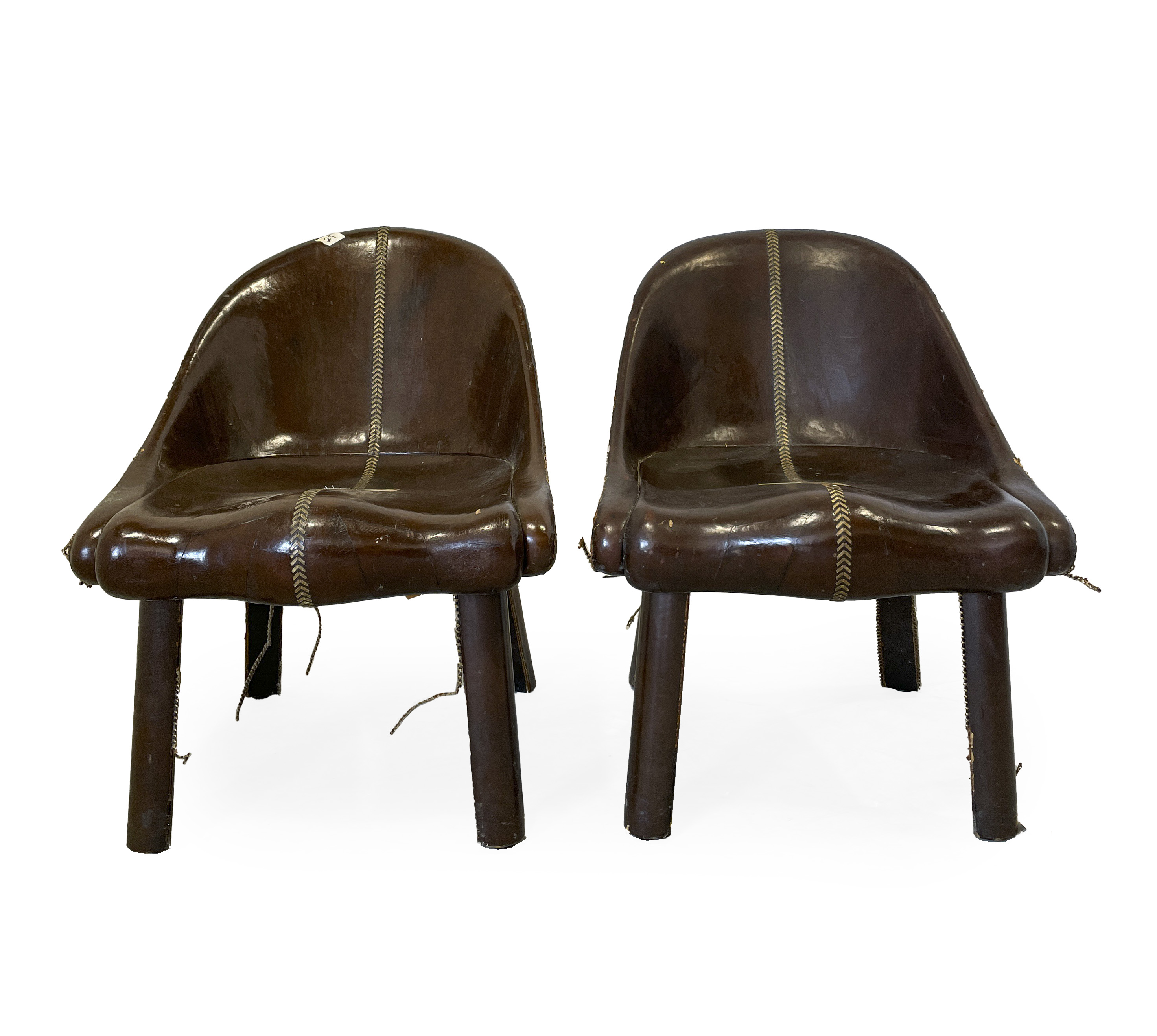 William ‘Billy’ Haines, two chairs from the Desert Living Room at the Golden Gate International Exposition of 1939, est. $4,000-$6,000