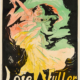 Jules Cheret (French, 1836–1932), ‘Folies-Bergere: Loie Fuller,’ 1897. Color lithograph. Image: 46 1/2 by 32 1/4in. (118.11 by 81.92cm), sheet: 48 by 33 3/4in. (121.92 by 85.73cm). The James and Susee Wiechmann Collection, M2021.163. Photo by John R. Glembin
