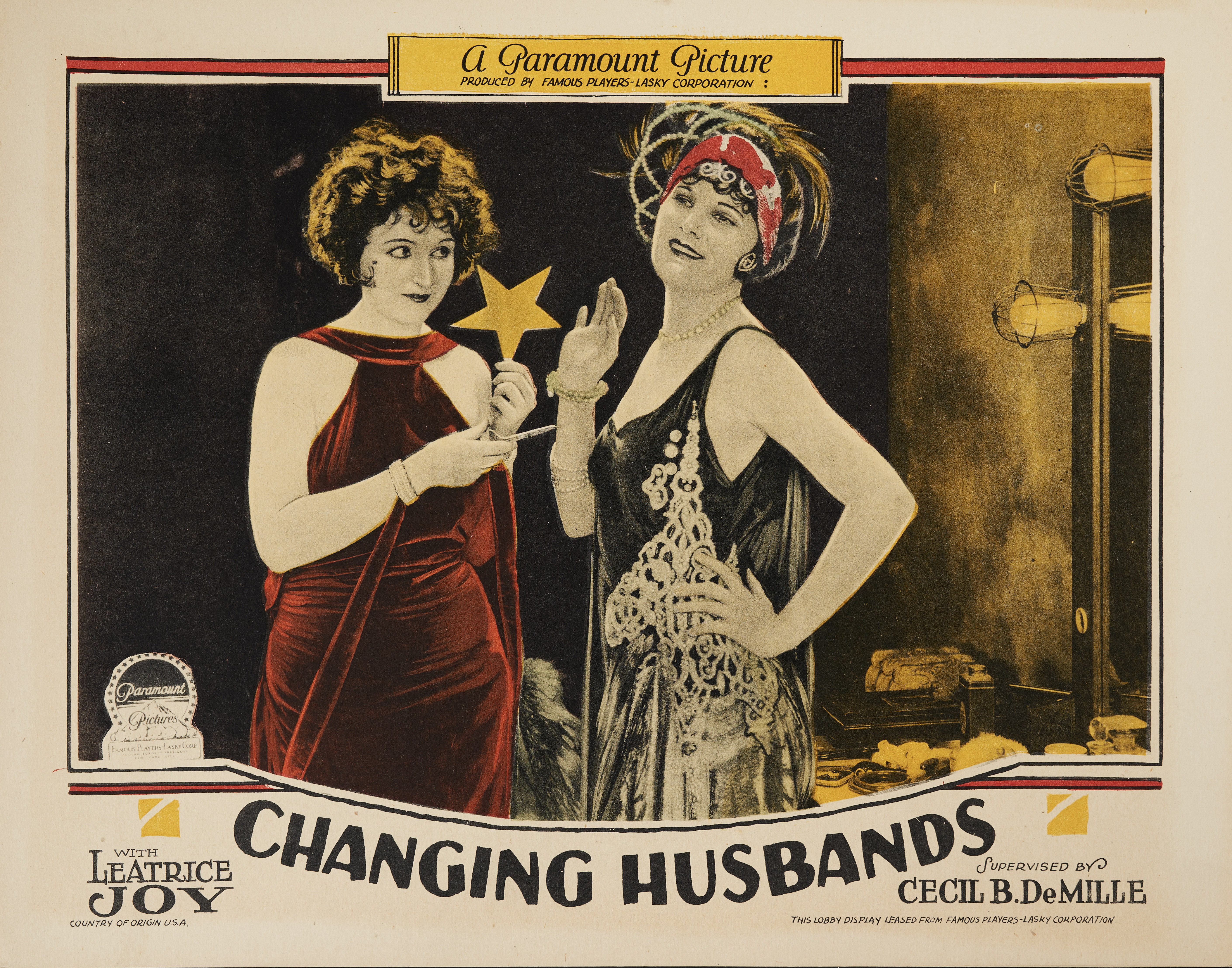 ‘Changing Husbands,’ 1924. Leatrice Joy, written by Sada Cowan. Photo credit: Dwight M. Cleveland Collection