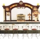 19th-century soda fountain front and backbar with lighted front fountain and Charles Lippincott 10-position marble soda dispenser; originally in a Helena, Arkansas café that opened in 1888. Size: 161¼in long by 130in high. Estimate $60,000-$100,000