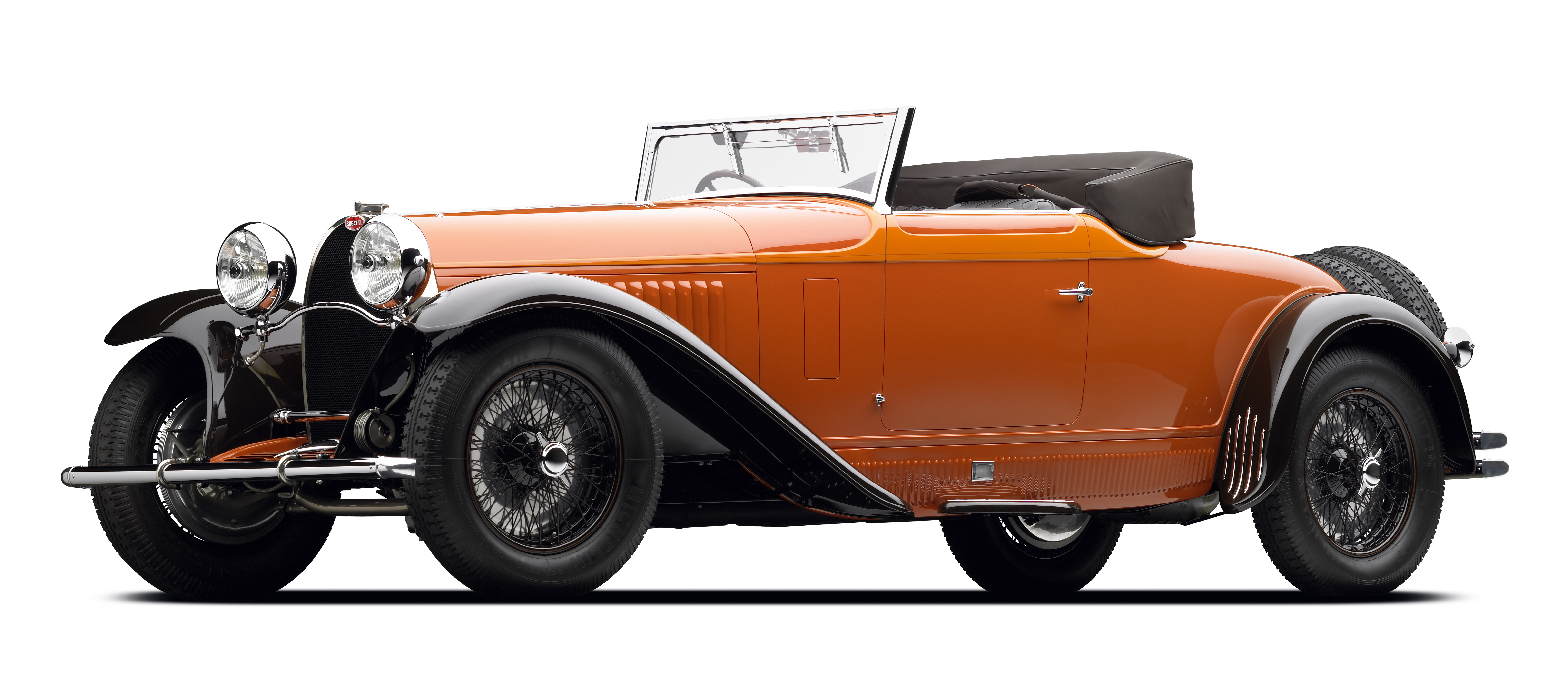 1930 Bugatti Type 46. Image courtesy of the Mullin Automotive Museum