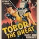 1954 poster for the sci-fi film Tobor the Great, est. $1,200-$1,800