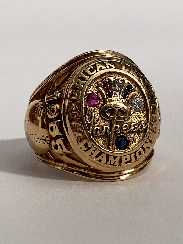 Mickey Mantle’s 1955 AL championship ring, est. $500,000-$600,000