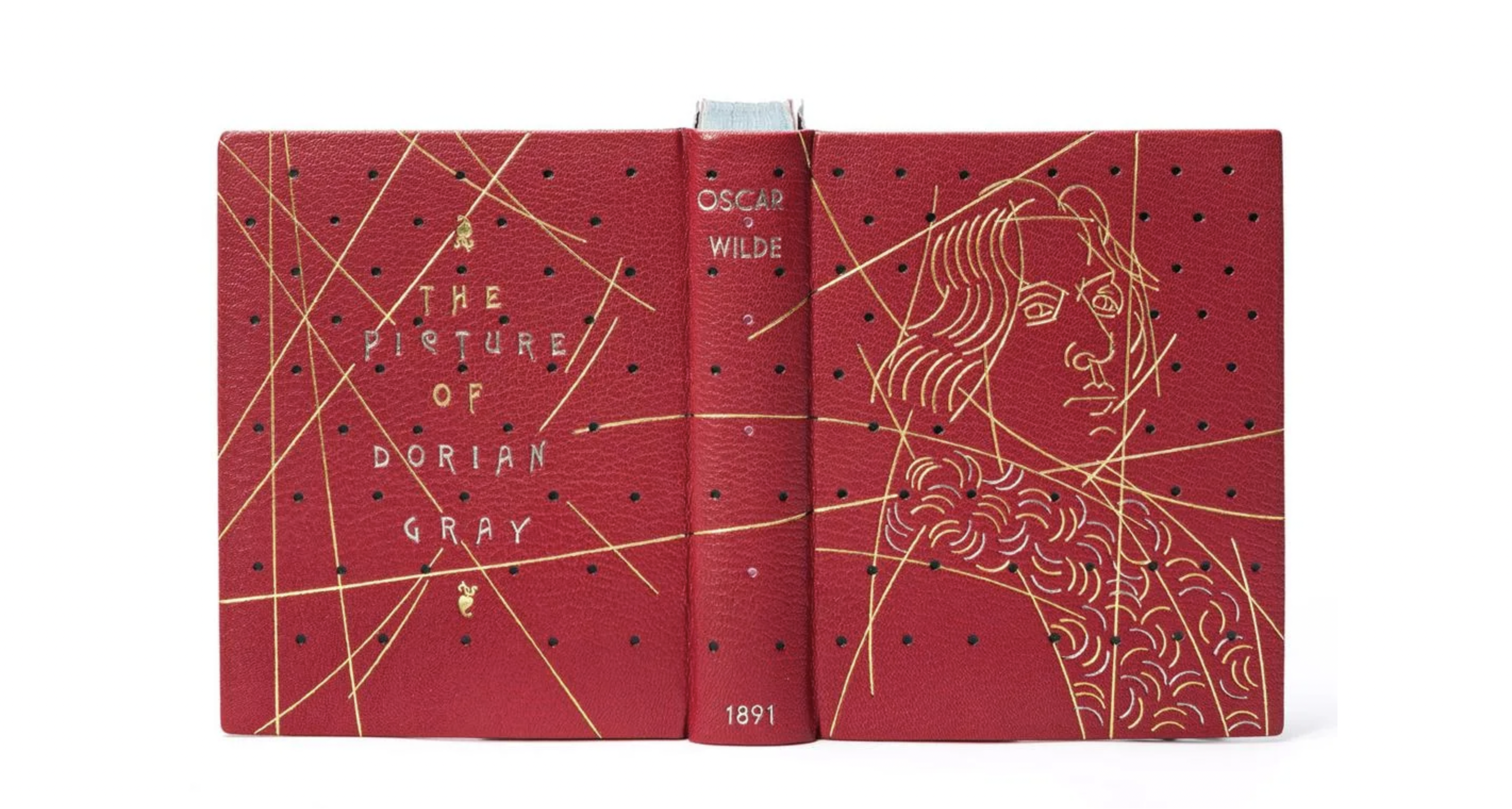  Oscar Wilde, ‘The Picture of Dorian Gray,’ signed deluxe first edition rebound in 2019 by Robert Wu, est. $25,000-$35,000