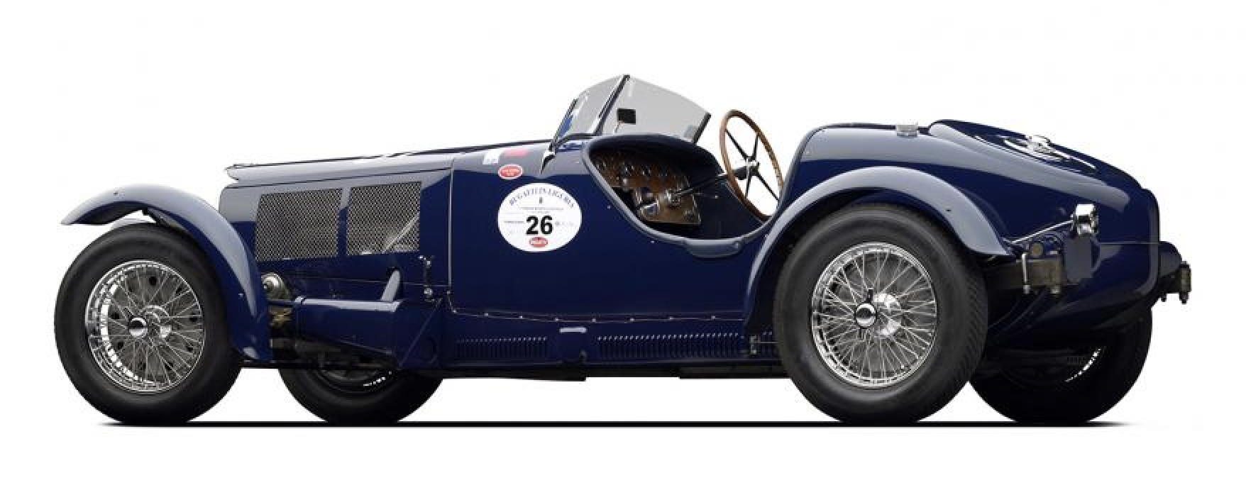  1936 Bugatti Type 57SC Competition Roadster. Image courtesy of the Mullin Automotive Museum