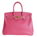 Hermes Birkin 35 Epsom Rose Tyrien handbag, est. $21,000-$22,000