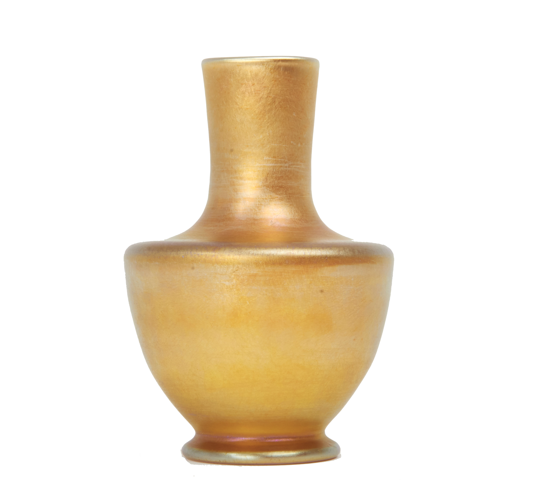  Tiffany Studios favrile glass bud vase, $544