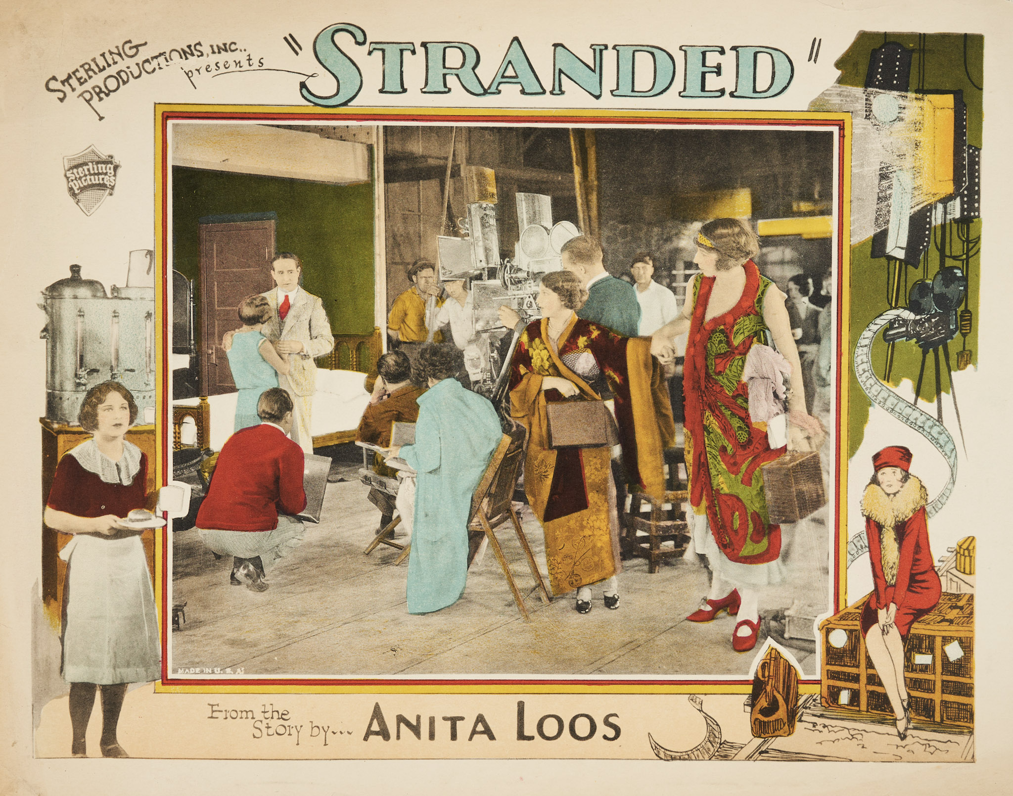 ‘Stranded,’ 1916. Story by Anita Loos; written by Frances Guilhan; film editing by Leotta Whytock. Photo credit: Dwight M. Cleveland Collection