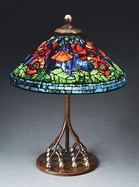 Gallery Report: Tiffany Poppy lamp flourishes at Morphy&#8217;s