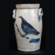 This miniature stoneware churn from Ohio realized $12,000 plus the buyer’s premium in July 2015. Image courtesy of Crocker Farm and LiveAuctioneers.