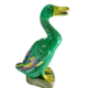 One of a pair of Chinese famille verte geese or duck biscuit figurines, each est. $1,000-$5,000