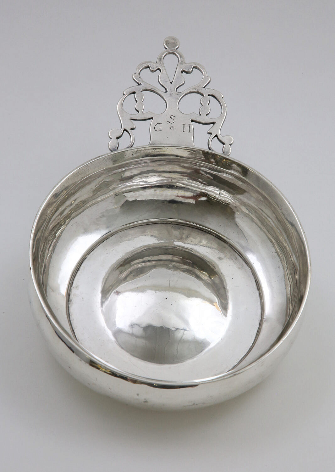 Coin-silver porringer by Benjamin Bunker, $24,320