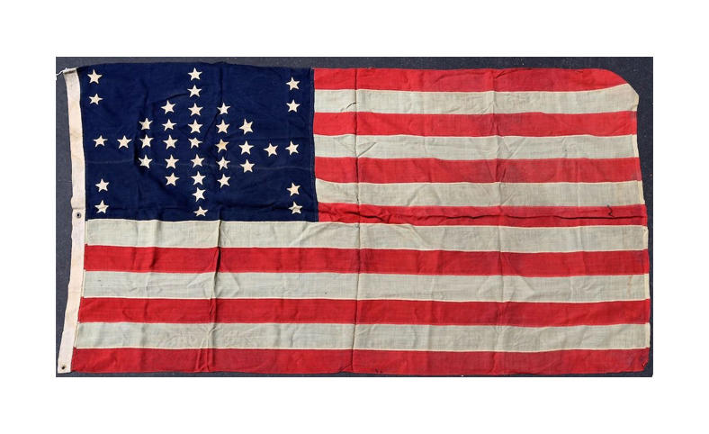 37-star American Flag topped Rush to the Rockies sale at Holabird