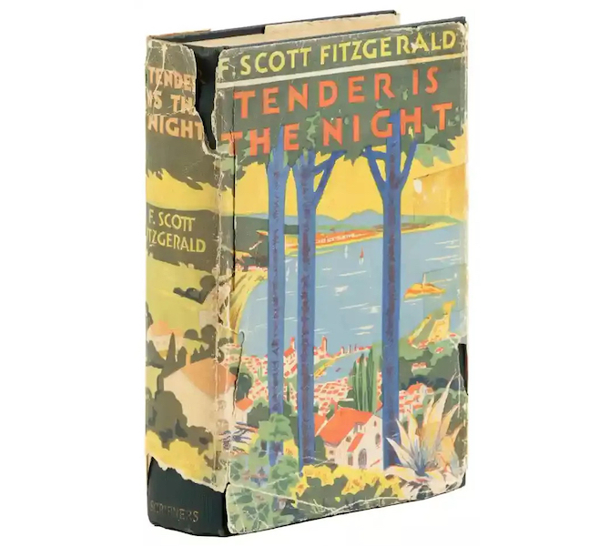 F. Scott Fitzgerald, ‘Tender is the Night: A Romance,’ first printing in the original jacket, est. $5,000-$8,000