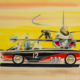 Duane Lloyd Bohnstedt (1924-2016), ‘Chevrolet Corvette,’ 1964. Watercolor on board. Detroit Institute of Arts, gift of Robert Edwards and Julie Hyde-Edwards.