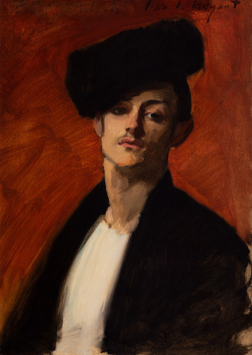 John Singer Sargent, ‘Albert de Belleroche,’ circa 1882. Oil on canvas. Overall: 70.49 by 49.53cm (27 3/4 by 19 1/2in.) Collection of the Colorado Springs Fine Arts Center at Colorado College, purchase funds in memory of Mrs. A.E. Carlton from her friends, FA 1961.1 