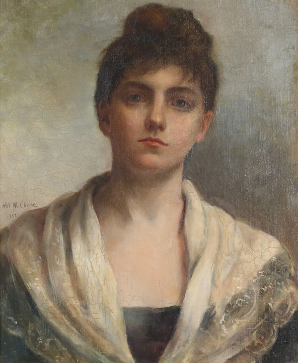  William Merritt Chase, ‘Portrait of a Lady,’ estimated at $4,000-$5,000