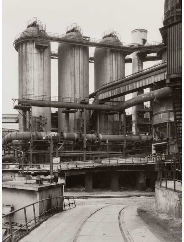 Bernd and Hilla Becher, ‘Hot Blast Stoves,’ estimated at $80,000-$120,000. Image courtesy of Heritage Auctions