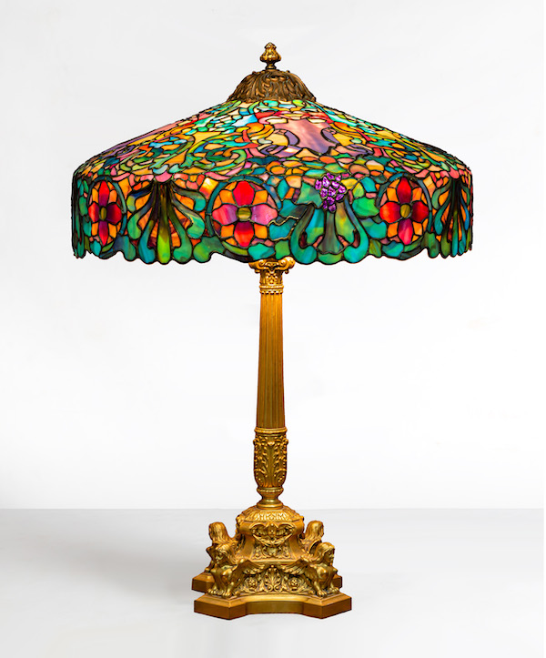 Duffner & Kimberly Italian Renaissance table lamp, est. $40,000-$60,000