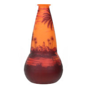 Signed Richard cameo art glass vase by Loetz, estimated at $2,500-$4,500