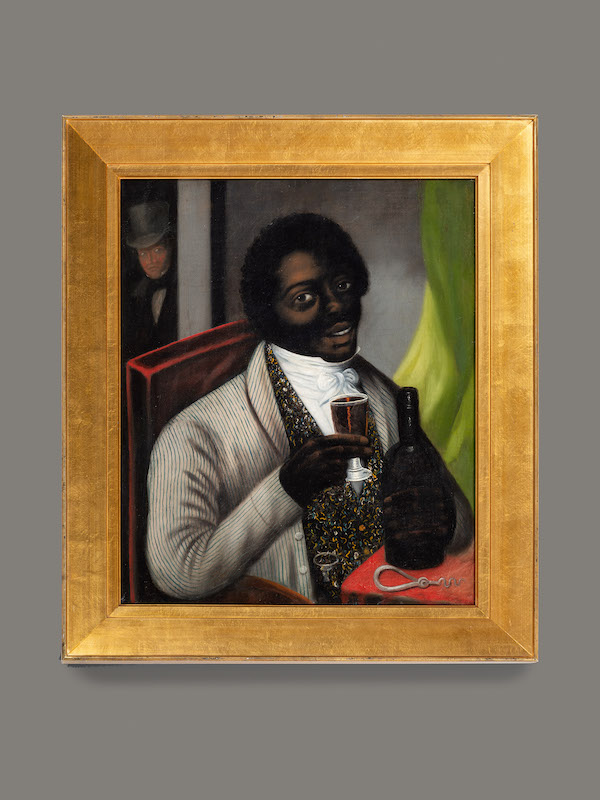 Portrait of African American actor and activist Ira Aldridge as the character Mungo in the play ‘The Padlock,’ $21,250