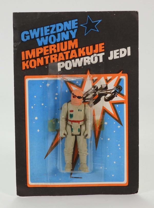 1985 Polish Gdansk first generation Star Wars Prune Face movable rubber bootleg action figure, est. $800-$1,200