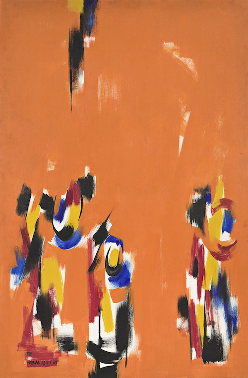 Norman Lewis, ‘Untitled (Abstraction in Orange),’ estimated at $400,000-$600,000