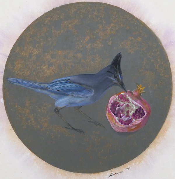 Morris Graves, ‘Hen Blue Jay with Pomegranate,’ estimated at $20,000-$30,000