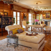 Interior of the Thomas and Erika Jayne Girardi residence, courtesy of John Moran Auctioneers