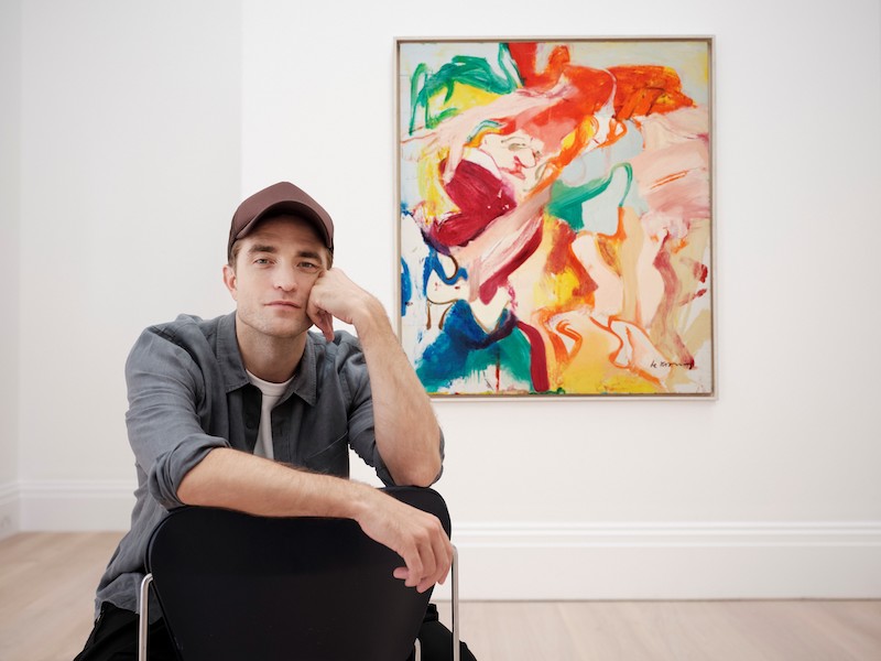 Actor Robert Pattinson has curated the latest version of Sotheby’s Contemporary Curated auction, choosing six works from a sale that takes place in New York on September 30. Image courtesy of Sotheby’s Images Ltd. 2022