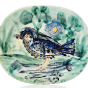 Pablo Picasso, ‘Oiseau mangeant un ver,’ est. £30,000-£50,000. Image courtesy of Christie’s Images Ltd. 2022