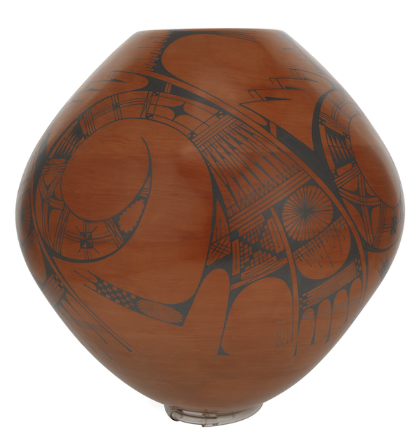  Mata Ortiz pottery vessel by Taurina Baca, $2,080