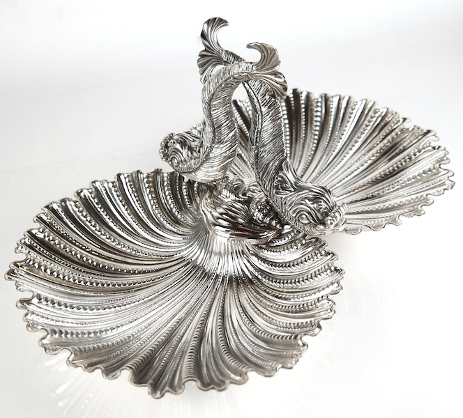 Buccellati sterling silver centerpiece, $7,500