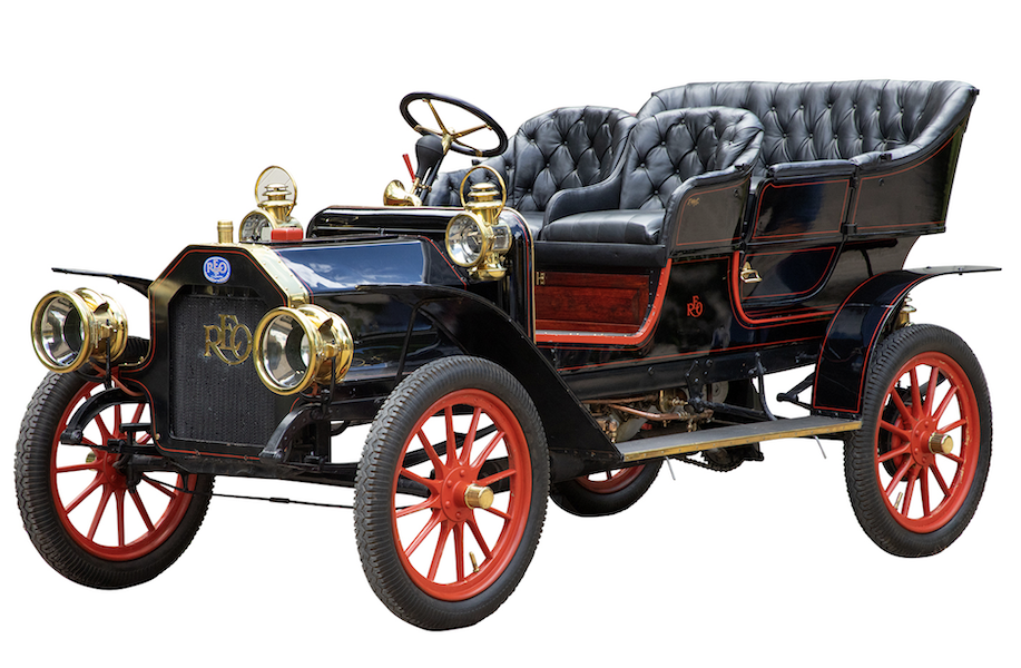 1907 REO Model A five-passenger touring car, CA$41,300