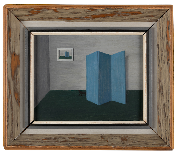 Gertrude Abercrombie, ‘Blue Screen,’ estimated at $50,000-$70,000
