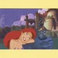 Circa-1990s The Magic of Disney limited-edition The Little Mermaid cel, estimated at $250-$300