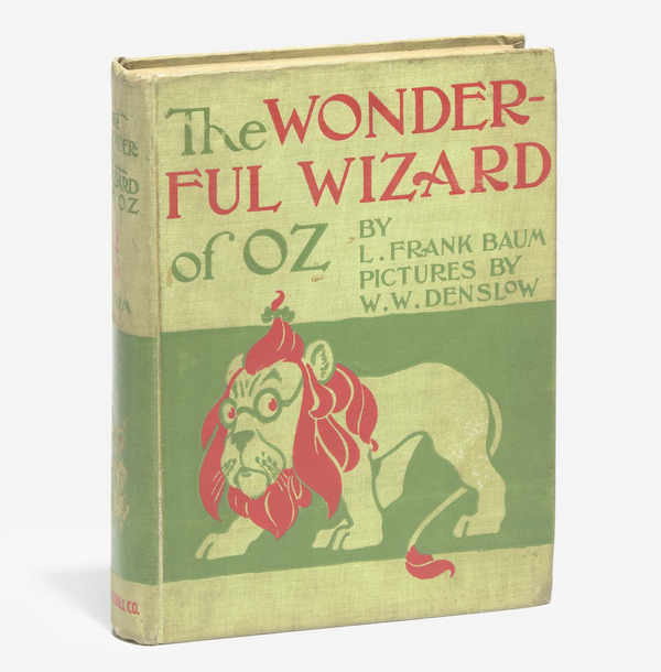 First edition of ‘The Wonderful Wizard of Oz,’ $37,800