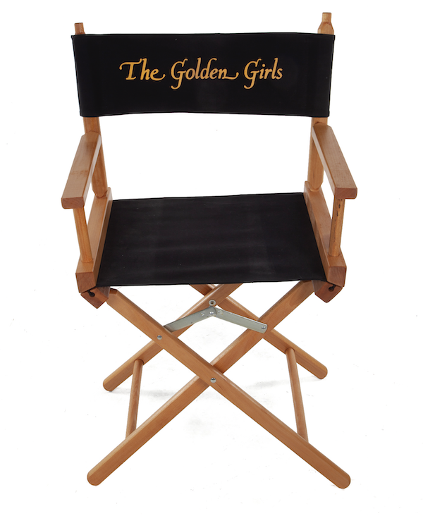 Betty White’s director’s chair from the set of ‘The Golden Girls,’ $76,800