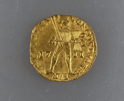 Gold ducat from 1711 shipwreck emerges at Kensington Estate Auction, Oct. 10