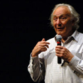Photographer William Klein, photographed speaking at the Cinematheque francaise in Paris in June 2008. Klein died on September 10 at the age of 96. Image courtesy of Wikimedia Commons, photo credit Roman Bonnefoy. Shared under the Creative Commons Attribution-Share Alike 3.0 Unported license.