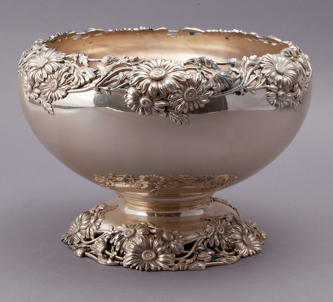 J.E. Caldwell sterling silver footed punchbowl, est. $1,200-$1,800