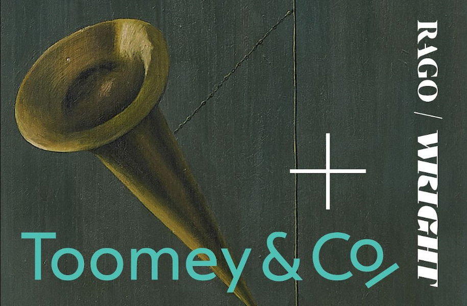 On September 7, Rago/Wright announced it will merge with Chicago auction house Toomey & Co. 